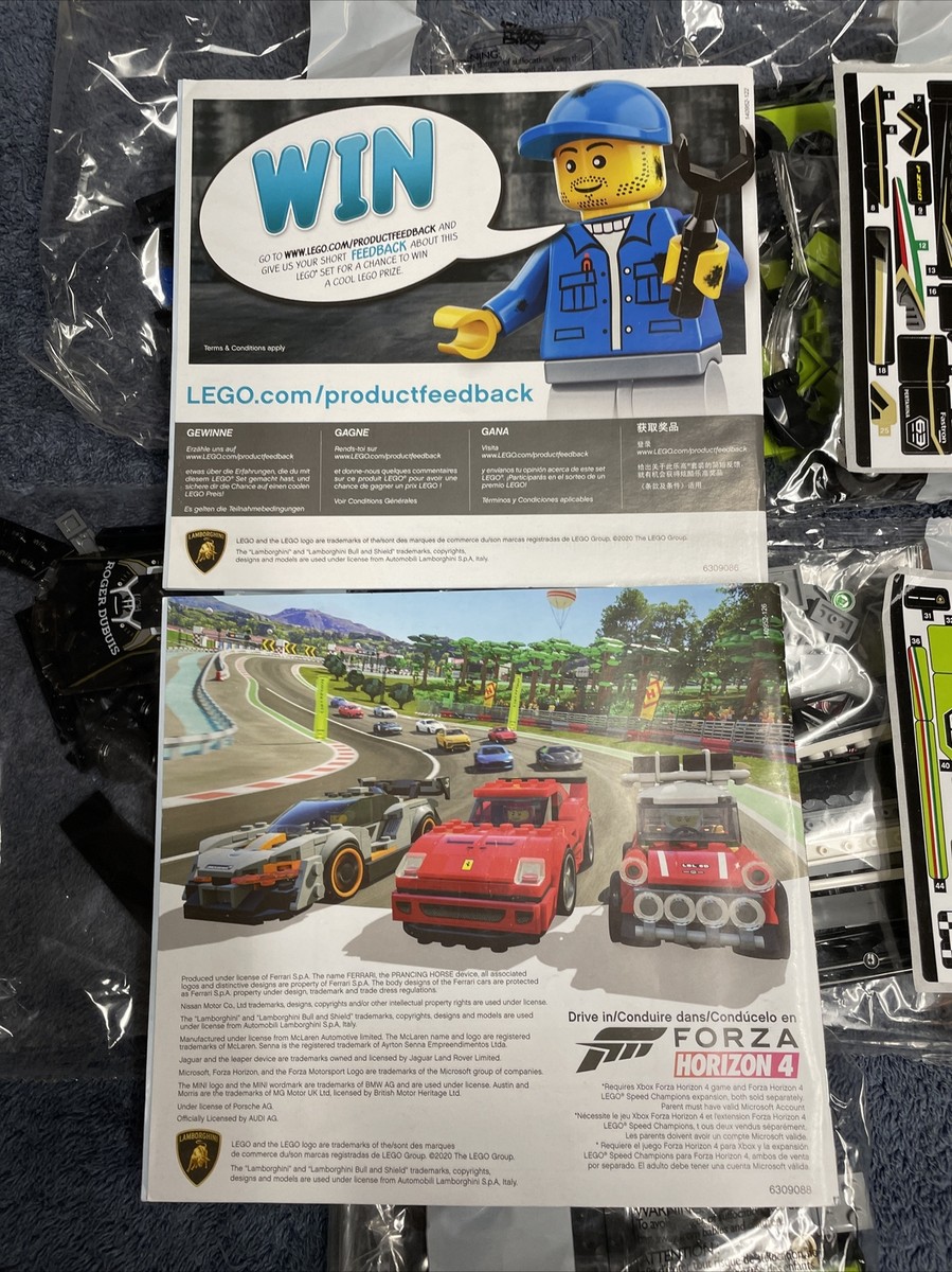 LEGO Speed Champions 76899 Lamborghini Urus ST-X & Huracan Super