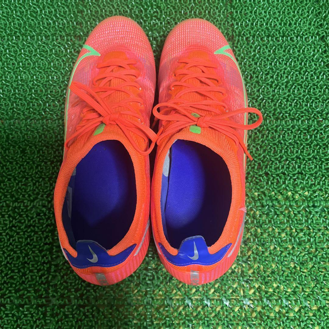 Nike Vapor 14 Elite Hg Soccer Cleats Red/Silver US 9.5 Nike Vapor 14 Elite Hg Soccer Cleats Red/Silver US 9.5