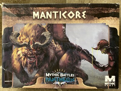 Mythic Battles Pantheon Manticore Expansion 1.5 Kickstarter