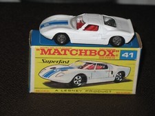 MATCHBOX SUPERFAST FORD GT MB 41A-02 (MIB) Black Script F Box