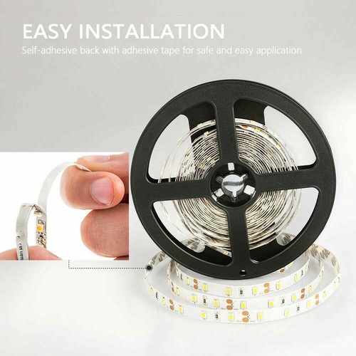5m 10m led stripe 2835 smd band leiste streifen controller netzteil lichterkette - Bild 5 von 13