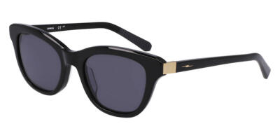 New SHINOLA by Flexon SH-1503S 001 Black Sunglasses with Grey Lenses Shinola Grey Cat Eye Ladies Sunglasses SH1503S 001 52  main image 4