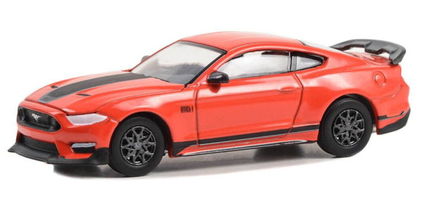 Greenlight 1:64 Ford A.S.S Mustang Mach 1 2021 Orange The Stampede A.S.S NEU OVP-image
