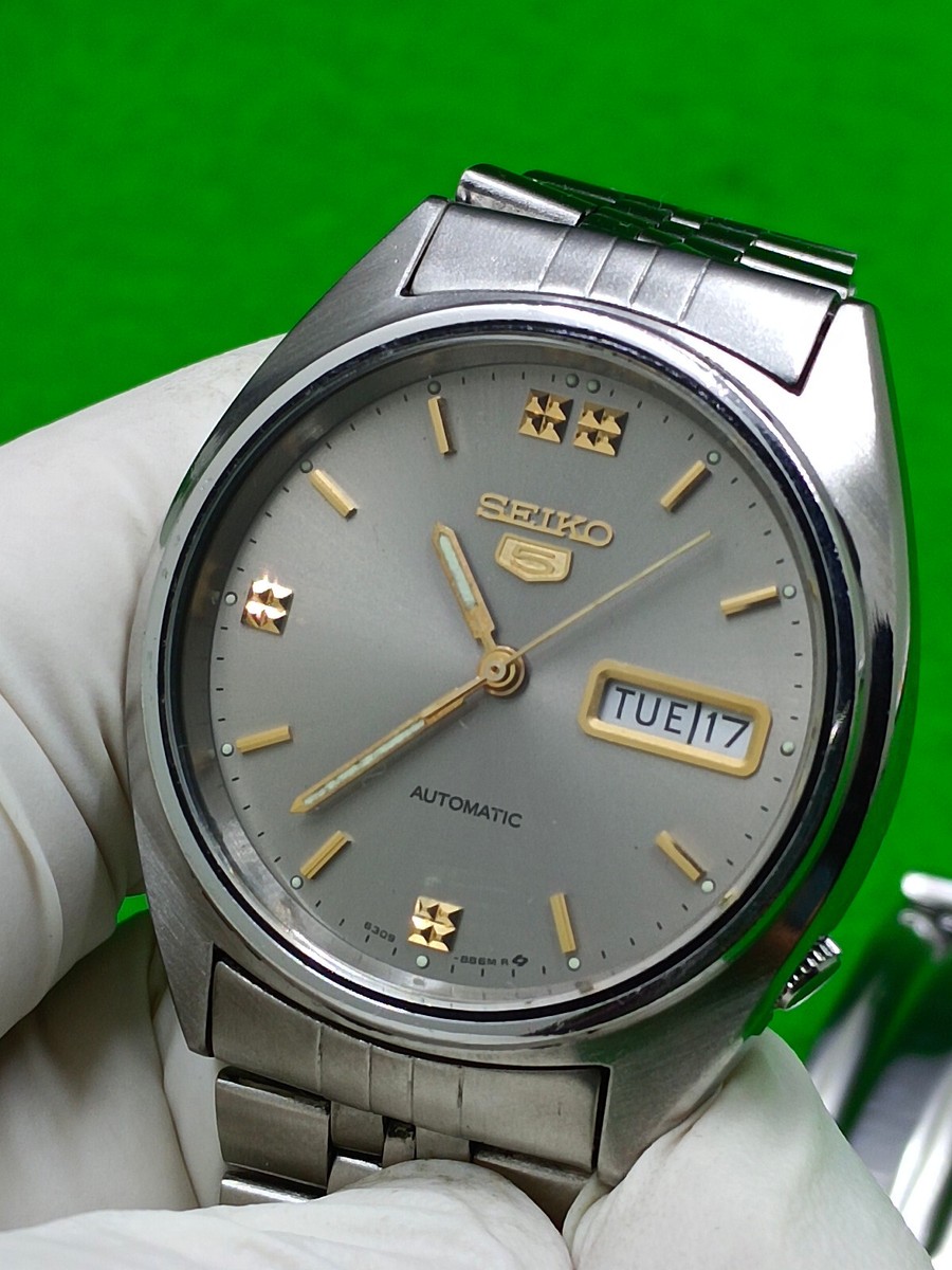 SEIKO セイコー5 自動巻き ヴィンテージ 6309-8980 メンズ Seiko 5 6309 watch - Etsy 日本