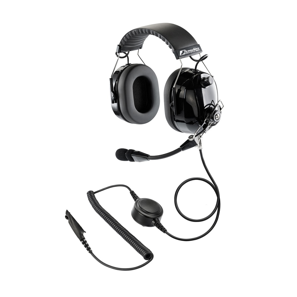 ArrowMax AHDH0042-BK-M5 Noise Isolation Headphone for Motorola GP328 MTX850