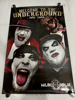 Twiztid Welcome to the Underground Poster 24x36  boondox blaze juggalo MNE