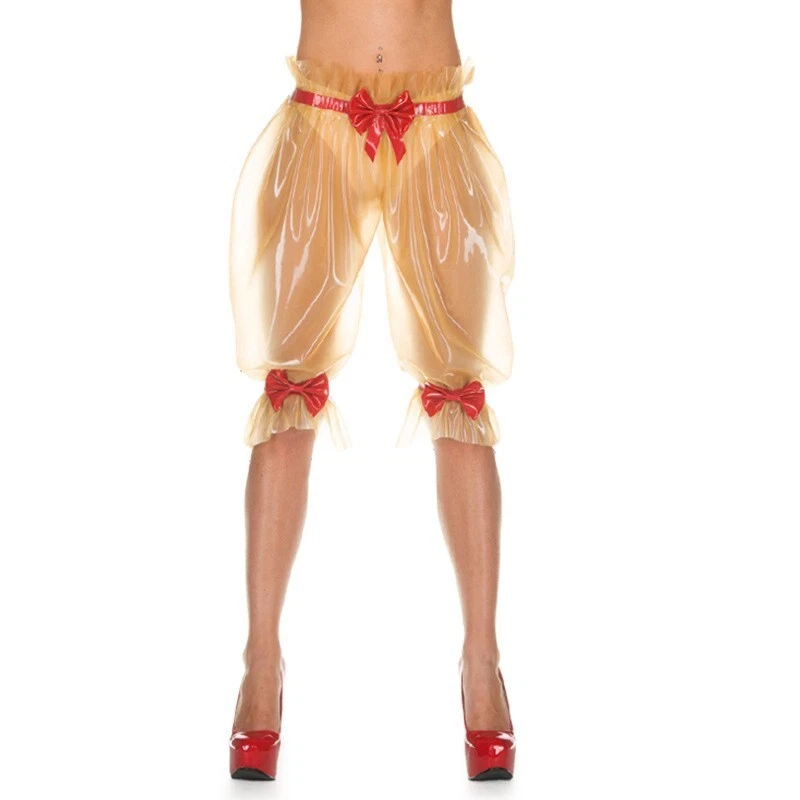 Латексный костюм резиновый жевательная резинка стильные оборки костюм для косплея на заказ 0,4 мм - Изображение 3 из 4