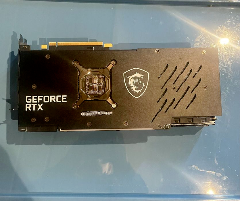 MSI GeForce RTX 3090 GAMING X TRIO 24GB GDDR6X Graphics Card FEDEX