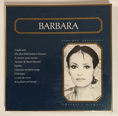 COFFRET 3 vinyles 33 tours BARBARA POLYGRAM Versions Originales