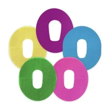 Overt Dexcom G7 Adhesive Patch - Vibrant Colors [ 5 Pack ]