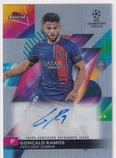 Topps Finest Champions League 2024 No A-GM Goncalo Ramos Auto Refractor