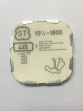 ST 1800 part # 445 Setting Lever Spring NOS Original cal. standard set bridge