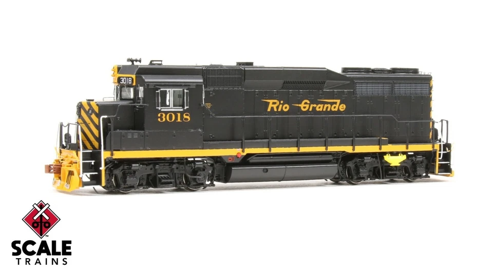 ScaleTrains SXT33368 HO GP30 DCC & Sound Rio Grande  D&RGW #3018 - Image 3 of 4