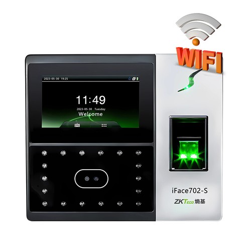 ZKTeco iFace702-S TCP/IP Face Fingerprint Recognition Time Attendance Control - Picture 14 of 14
