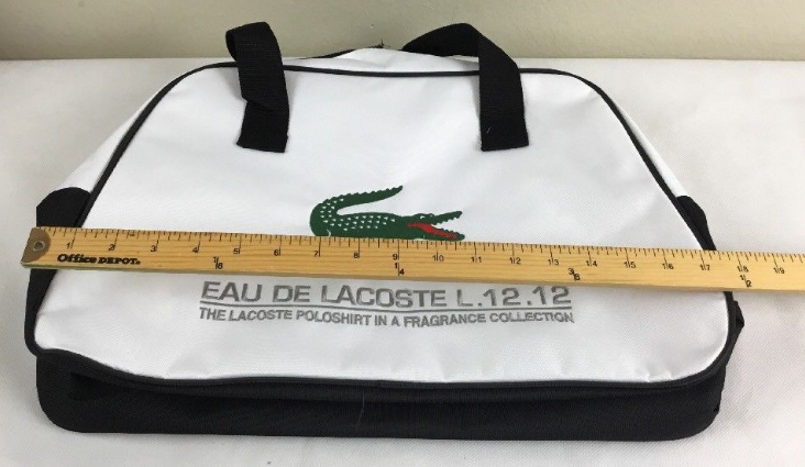 lacoste travel bag