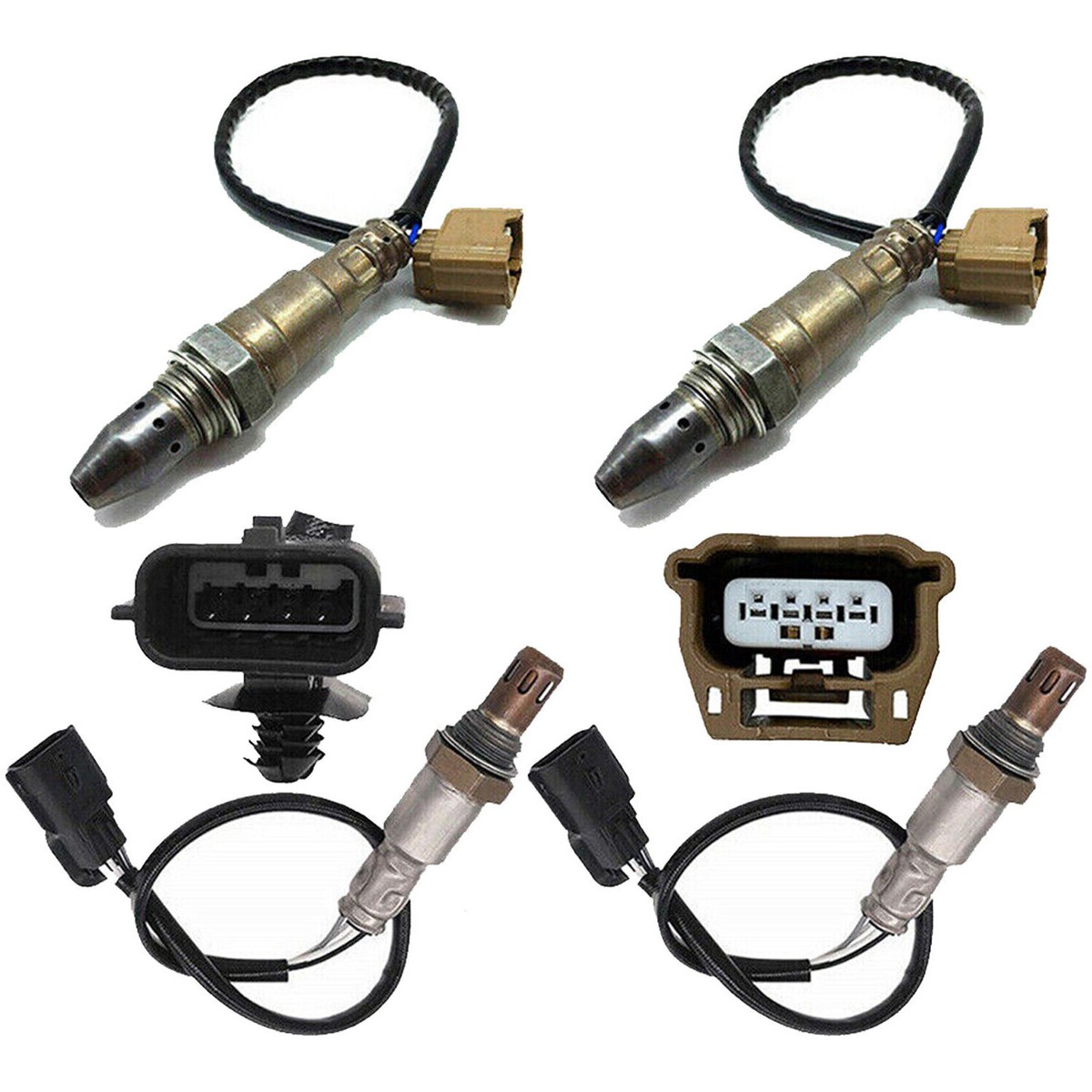 Set of 4 Oxygen O2 Sensors For Nissan Frontier Xterra 4.0L V6 2013