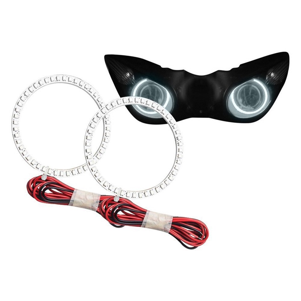 LED Halo Headlights Halo Light Surface Add On Custom Lights White 2610