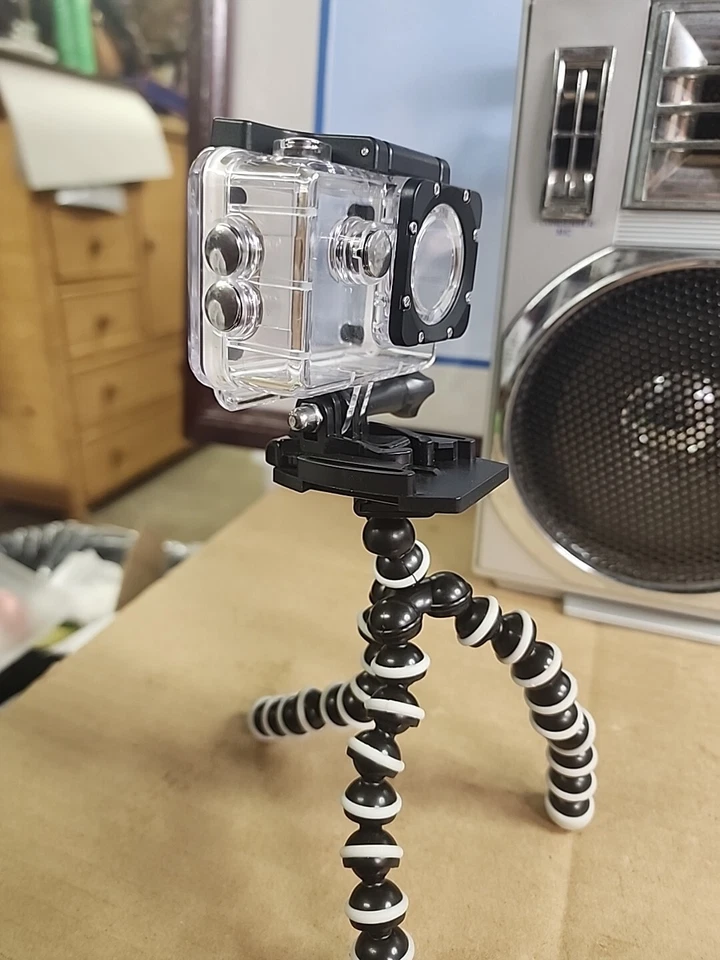GOPRO WATERPROOF SKELETON CAMERA CASE With Flex Stand - Image 2 of 4