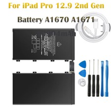 For iPad Pro 12.9 2nd Gen Battery A1670 A1671 Internal Battery Replacement part-