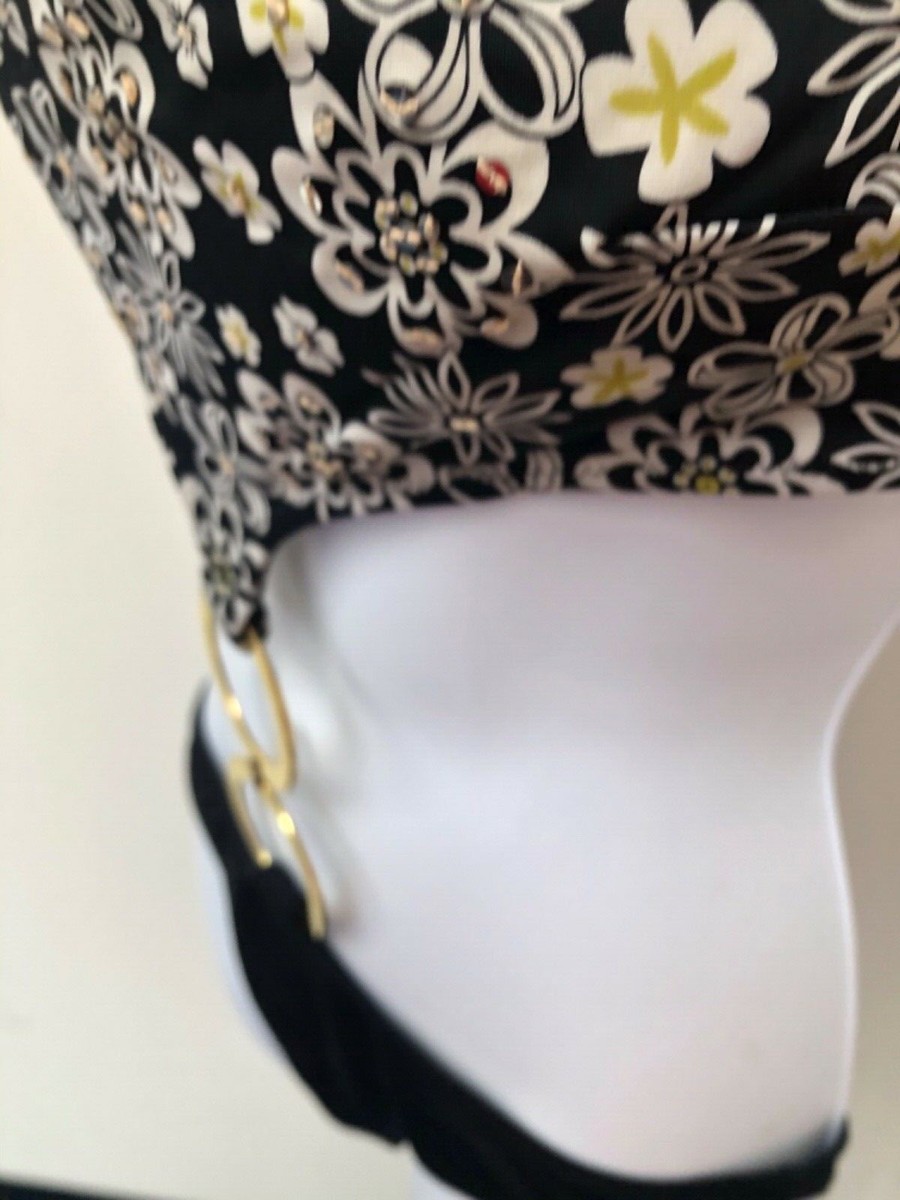 Maillot De Bain 2 Pièces Cobey By Calzedonia Taille 75C - M, Occasion Très Bon état, Multicolore