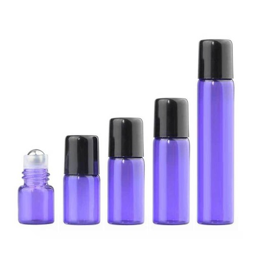 Rollerflaschen für Parfüm, 1 ml – 10 ml Fassungsvermögen mit Metallkugelroller - Bild 1 von 11