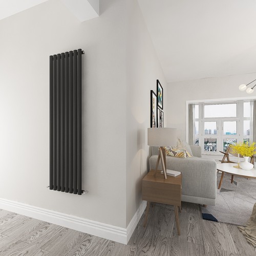 Designer Oval Column Flat Panel Radiator Horizontal Vertical Central Heating Rad - Picture 130 of 387