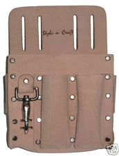 Style n Craft  94126 - Electrician's Tool Pouch in Heavy Top Grain Leather