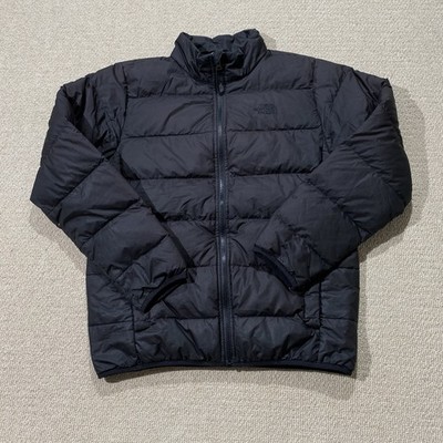 The North Face Steppjacke Jungen XL schwarz 550 Daunen leicht
