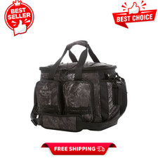Realtree Aspect Fishing Tackle Bag, Gray Camo, Large Storage Case, Utility Boxes