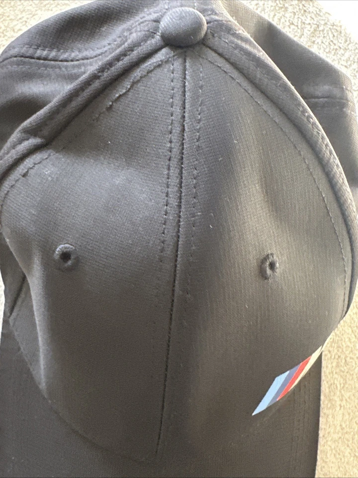 宝马 M 帽子高尔夫棒球黑色回忆可调节肩带 — 第 4/4 张图片