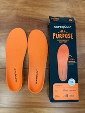 Superfeet All Purpose High Impact Support orange , Men7.5-9/ Wmn8.5-10