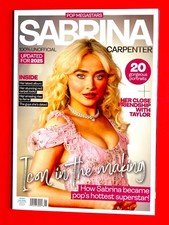 SABRINA CARPENTER POP ICON MAGAZINE - NEW 202...