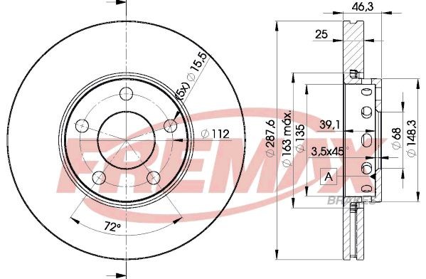 Bremsscheiben FüR Audi 100 C4 Avant 4A5 Stufenheck 4A2 200 C3 447 448 A4 85-13-image