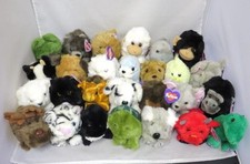  27 Swibco PUFFKINS Lot 2 - Mixed Plush Animals w/Name Tags No Duplicates 