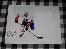 Maxim Tsyplakov Signed 8x10 Photo New York Islanders Hockey