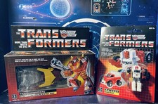 Transformers Retro Reissue G1 Autobots Hot Rod & Swerve - Walmart Excl - New