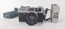 Canon Canonet QL17 I Black Camera 40mm f/1.7 lens Japan Untested For Parts