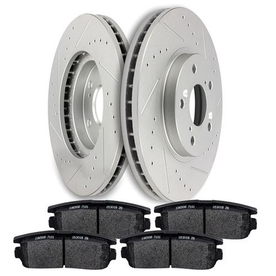 Front Brake Rotors Pads For 12-2015 Chevrolet Captiva Sport 2008-2010 Saturn Vue