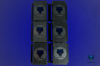 SlimeVR Compatible Full-Body Trackers 6-Pack | VRChat SteamVR FBT Kit WolfMotion