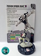 WizKids HeroClix Poison Spider-Man 030 Marvel Venom Set Rare