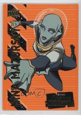 2025 Upper Deck DC Creature Commandos Orange Neon /400 Nina Mazursky #18 0yo8