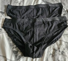 2 paia di slip uomo neri taglia 46/48 di Jacamo nuovi senza etichetta.