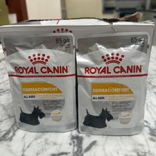 Royal Canin Dermacomfort Wet Food All Size Dogs 9 X 85g Sachet Loaf itching New