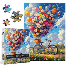 1000 Piece Jigsaw Puzzle For Adults Flower Colorful Floral Garden Nature Art