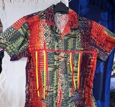 Ribbon Shirt Men  s Large Dance Pow Wow 231