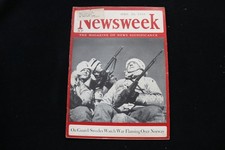 1940 APRIL 29 NEWSWEEK MAGAZINE - SWEDES WATCH WAR OVER NORWAY COVER - NW 948