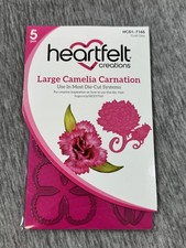 Heartfelt Creations Large Camelia Carnation Craft Dies 5 HCD1-7165 Scrapbooking