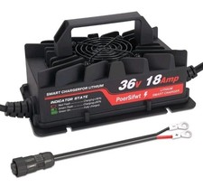 43.8V 18A LiFePO4 Battery Charger, 48V 18A Smart Lithium Battery Charger with...