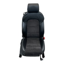 Sitz Beifahrersitz Leder Alcantara Sitzheizung Audi A3 Cabrio 8P soul schwarz