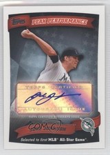 2010 Topps Peak Performance Josh Johnson #PPA-JJ Auto 0f8